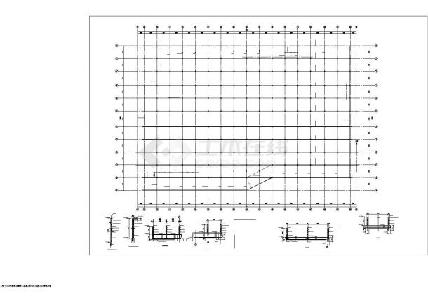 【最新】某中型装修公司钢结构工程设计CAD图纸-图一