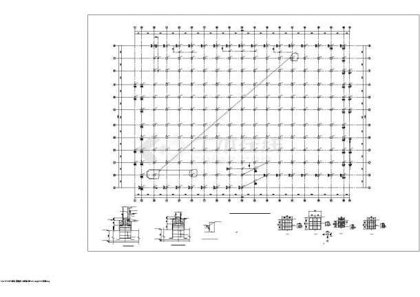 【最新】某中型装修公司钢结构工程设计CAD图纸-图二