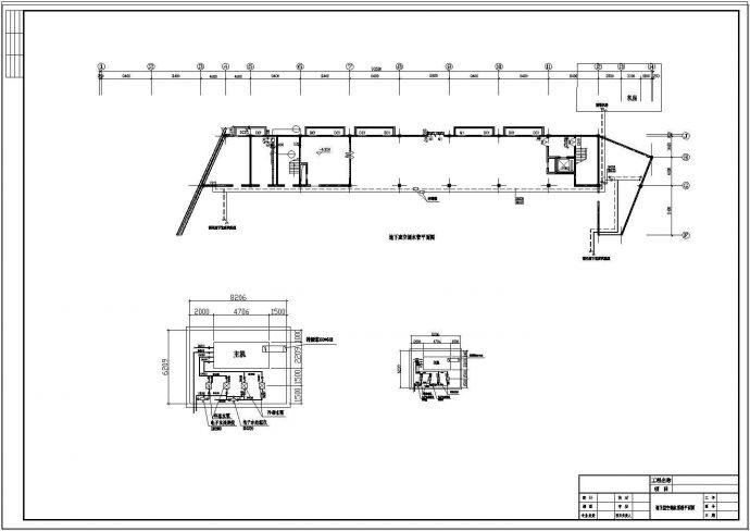 一整套商场建筑通风空调cad设计施工图纸_图1