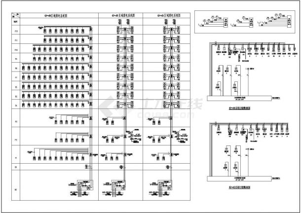 某12层公寓楼电气施工设计图-图二