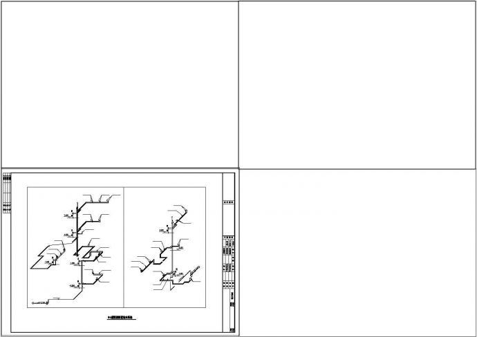 整套别墅采暖系统设计cad施工图纸_图1