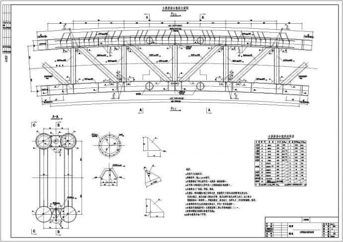 380m中承式系杆拱桥主拱拱肋合拢段构造节点详图设计_图1
