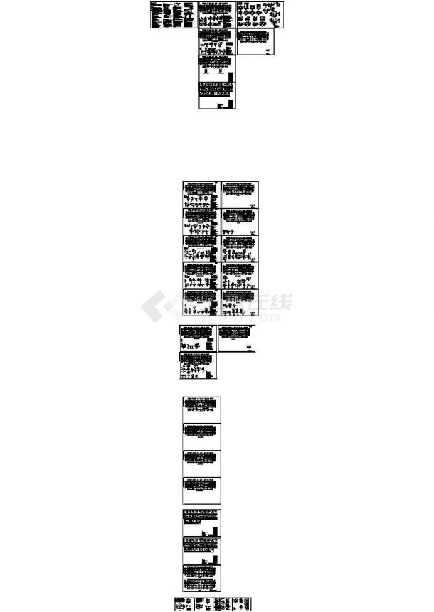 18层剪力墙结构住宅结构施工图纸设计dwg-图一