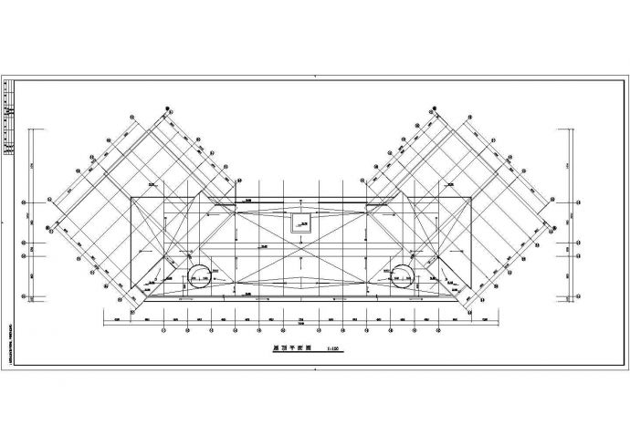 珠海市某大学8100平米7层框架结构教学楼建筑设计CAD图纸_图1