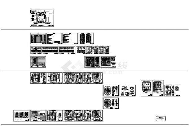 [四川]二类高层商住楼全套电气施工图纸（共28张）-图一