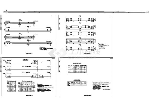 104m组合体系斜拉桥箱梁预应力钢束构造节点详图设计-图二