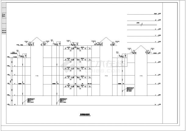 广东综合性商场空调通风排烟系统设计施工图（系统图多）-图一