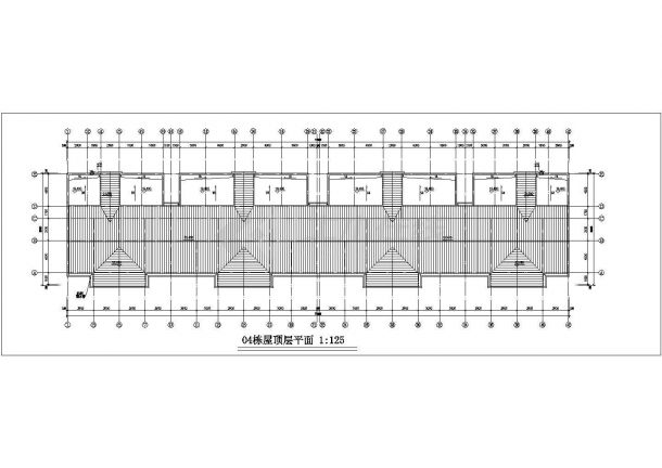 上海某大学1万平米7层框架结构教师公寓楼建筑设计CAD图纸-图一