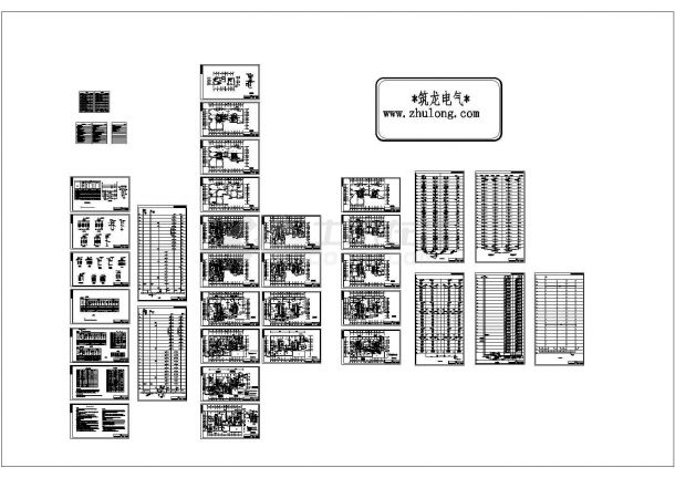 [陕西]综合住宅楼电气施工图纸（共32张）-图一