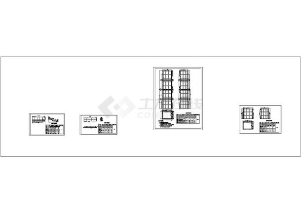 盾构地铁侧墙模板设计及支架搭设设计图-图二