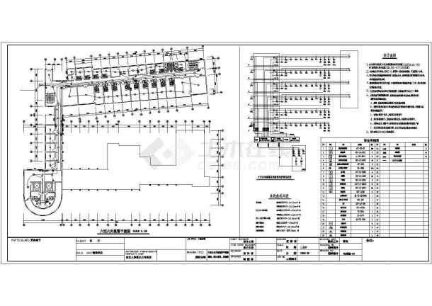 某医院六层综合楼消防设计cad全套施工图（含设计说明）-图二