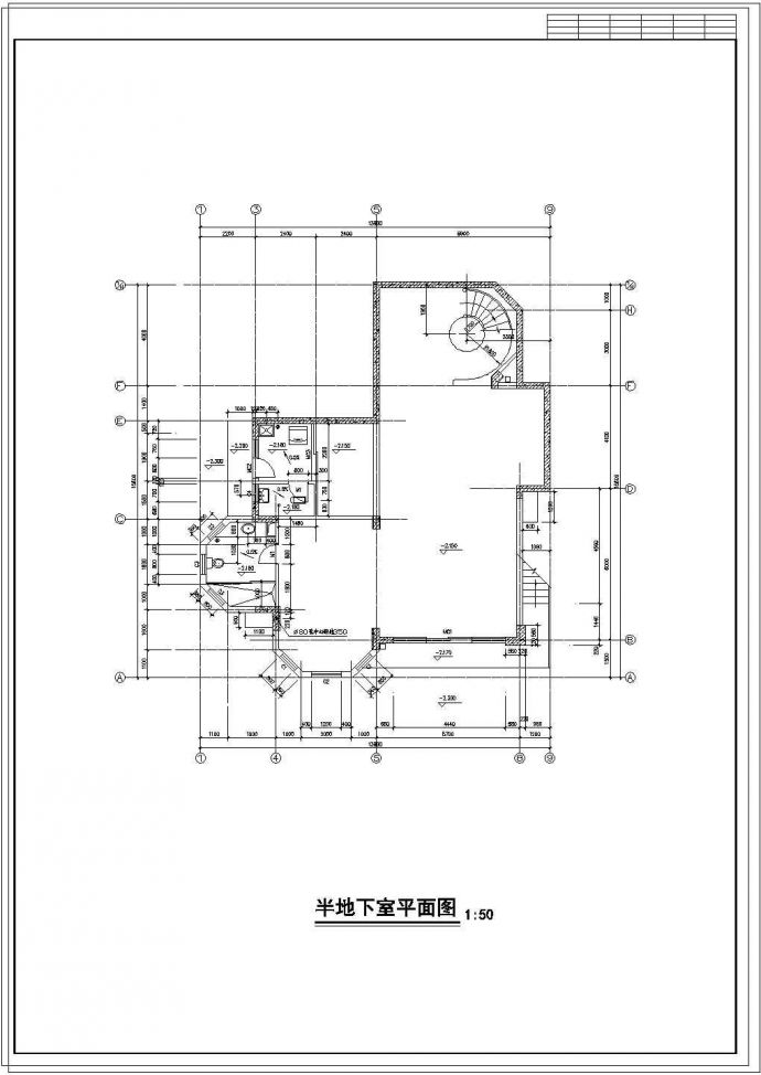 [新农村]3层新中式风格独栋别墅设计方案文本附效果图_图1