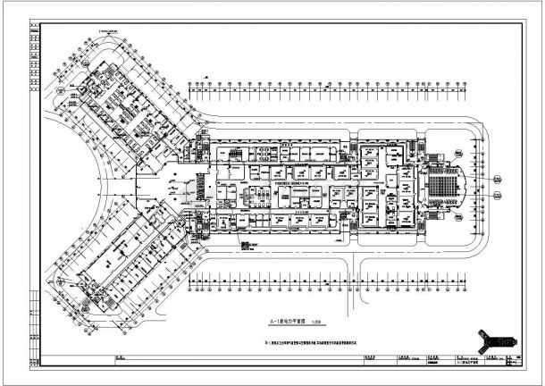 某医院多层框架综合楼配电设计cad全套电气施工图（甲级院设计）-图二