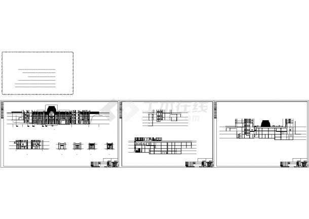 [长沙]高层框支剪力墙结构塔式住宅建筑设计CAD施工图纸-图一
