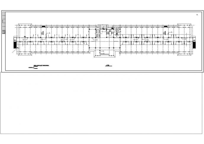 [河北]某五层中式风格敬老院建筑结构水电设计CAD扩初图_图1