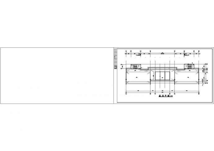 某学生宿舍楼建筑方案设计施工CAD图纸（含门窗表）_图1