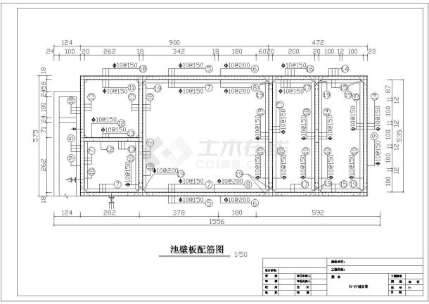 【最新】某乡镇自来水厂设计方案CAD图纸-图二