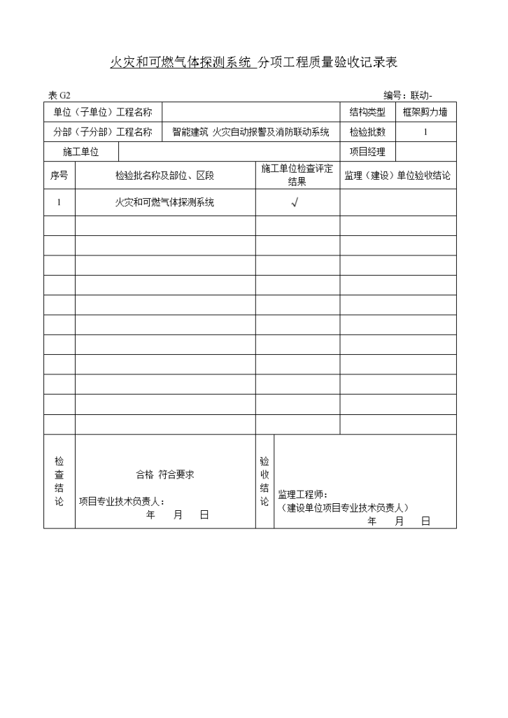 消防工程火灾和可燃气体探测系统-图一