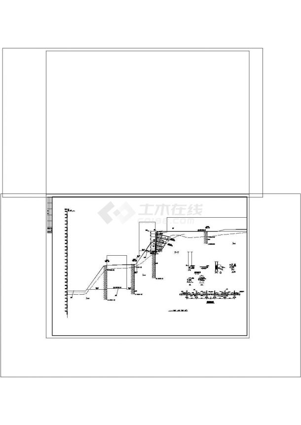 [重庆]锚杆挡墙边坡支护施工图非常标准CAD图纸设计-图一