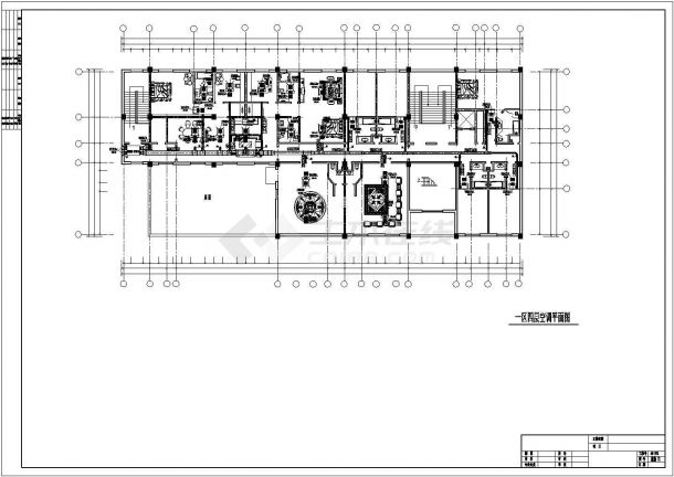 新疆某宾馆空调设计施工图（含设计说明）-图二