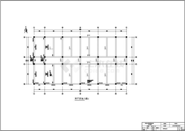 【毕业设计】3088平方米三层框架图书馆钢筋及广联达算量（含CAD图纸）-图一