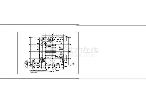 厂房设计_厂房平立剖面图非常标准CAD图纸设计-图二