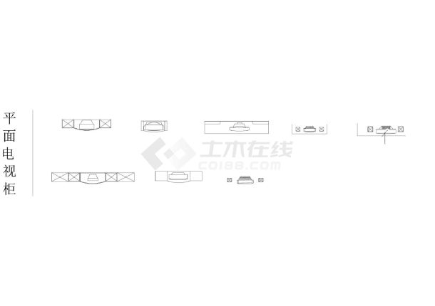 最新整理图库-室内建筑设计装潢常用CAD图库-图一