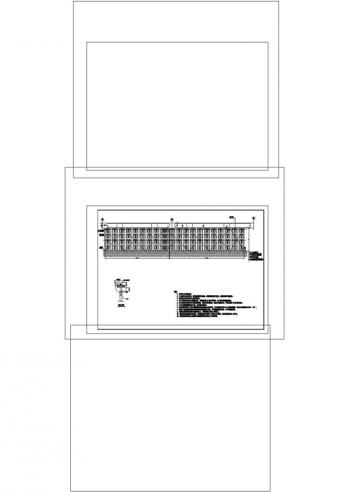 厂房设计_工业厂房门式架布置图非常标准CAD图纸设计_图1