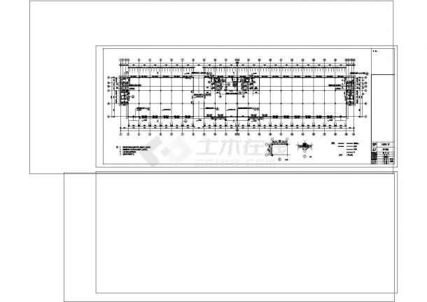 厂房设计_工业园区厂房建筑施工图非常标准CAD图纸设计-图一