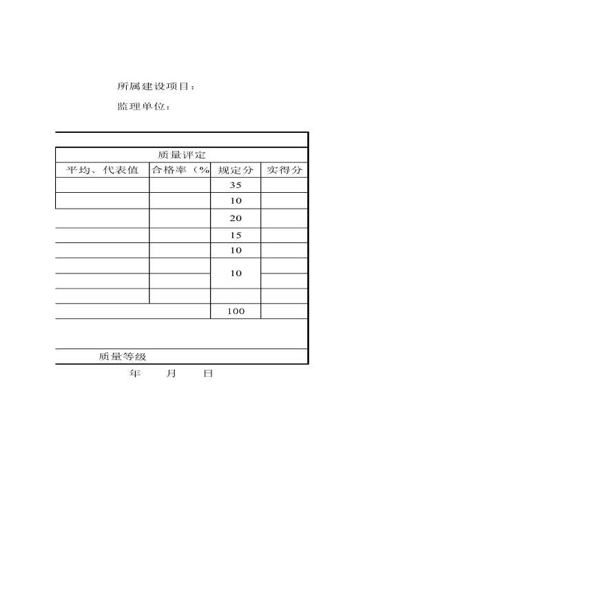 分项工程质量检验评定（样表）管涵-图二