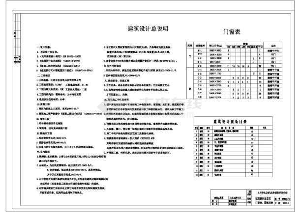 土木工程毕业设计_办公楼设计_[学士]某公司办公楼毕业设计全套cad图纸(含计算书、建筑结构设计图、PKPM文件、答辩PPT)-图一