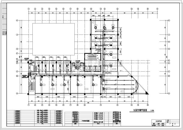 南方某乘务大楼全套空调系统cad施工图-图一