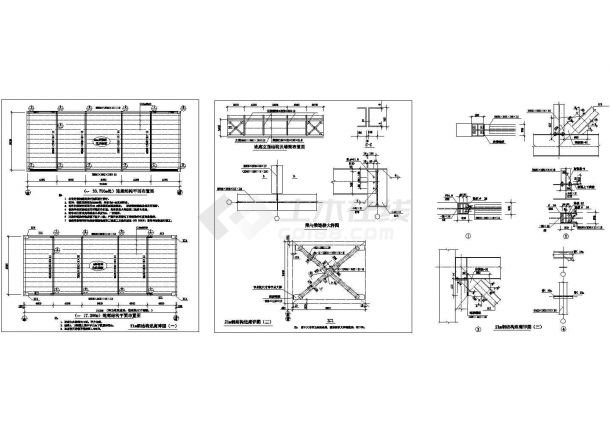 结构连廊节点构造详图_CAD施工图设计-图一