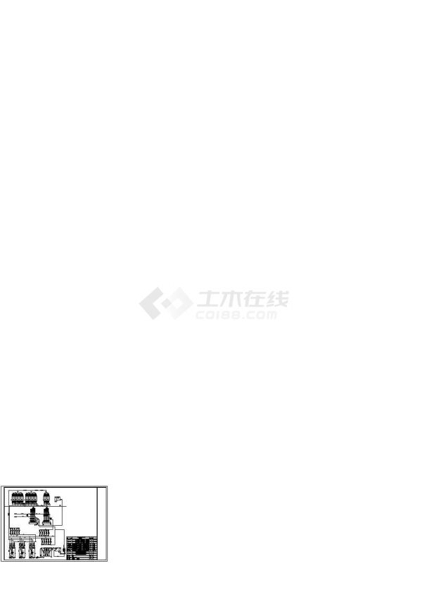 [北京]商业综合楼暖通空调通风系统设计施工cad图（著名院作品）-图一