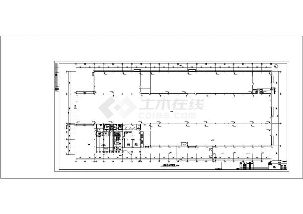 厂房设计_[江苏]厂房及办公用房给排水图纸（太阳能热水）CAD图纸-图二