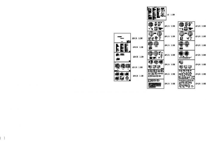 某二层别墅建筑结构全套施工图_图1
