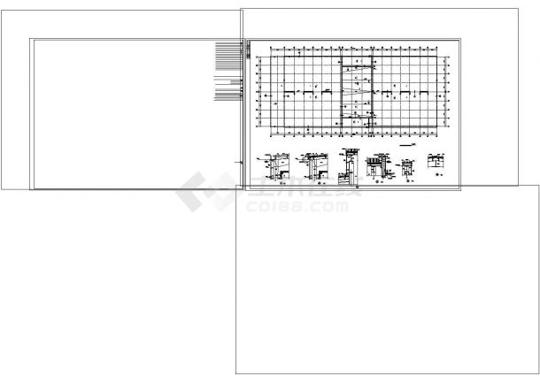 冷库建筑图纸非常标准CAD图纸设计-图一