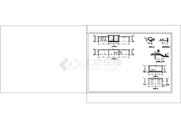 冷库建筑非常标准CAD图纸设计-图二
