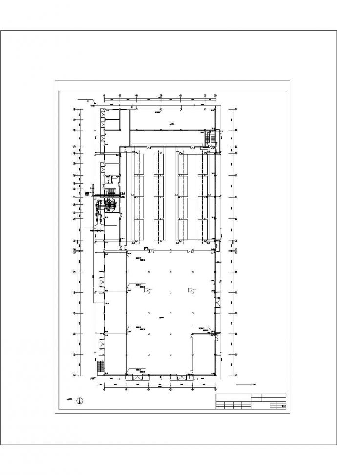 厂房设计_厂房车间给排水及消防施工图（雨水系统）CAD图纸_图1