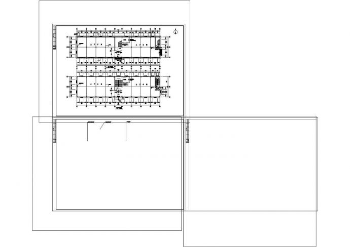 厂房设计_某塑料厂房建筑施工图非常标准CAD图纸设计_图1