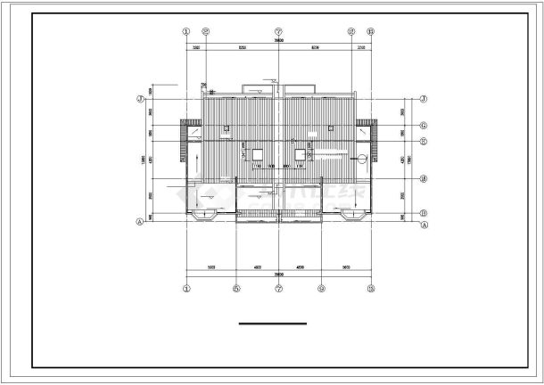 重庆某私人别墅建筑CAD整套设计施工图纸-图一