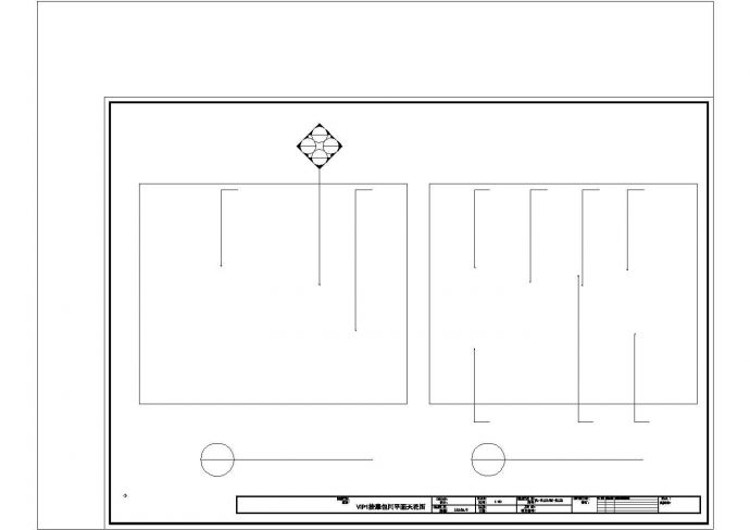 [安徽]某休闲中心桑拿会所施工图(含效果)CAD图纸_图1