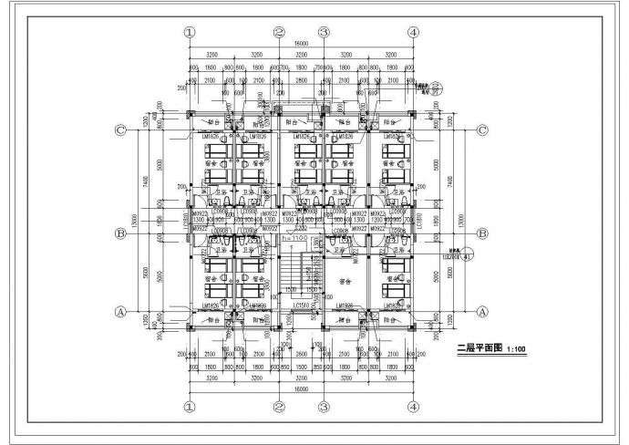 [广东]二层宿舍楼给排水cad施工图（餐厅、厨房）_图1