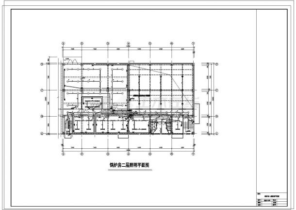 某1310平米住宅小区配套锅炉房工程电施图-图二