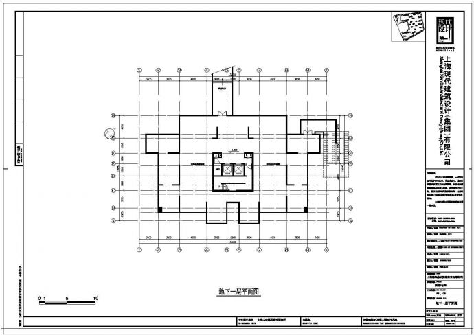 [安徽]超高层塔式对称布局住宅楼建筑施工图（含多套方案）_图1