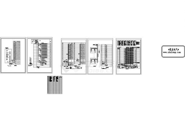 [河北]综合性二级甲等医院病房楼电气施工设计图纸-图一