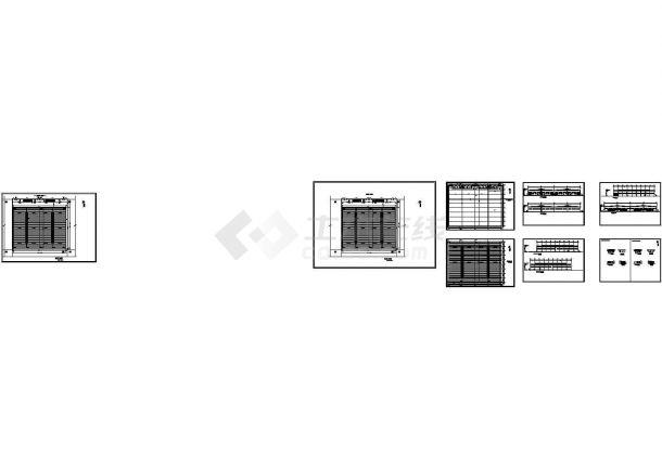 某单层单跨门式钢架工业厂房设计cad全套建筑施工图（甲级院设计）-图一