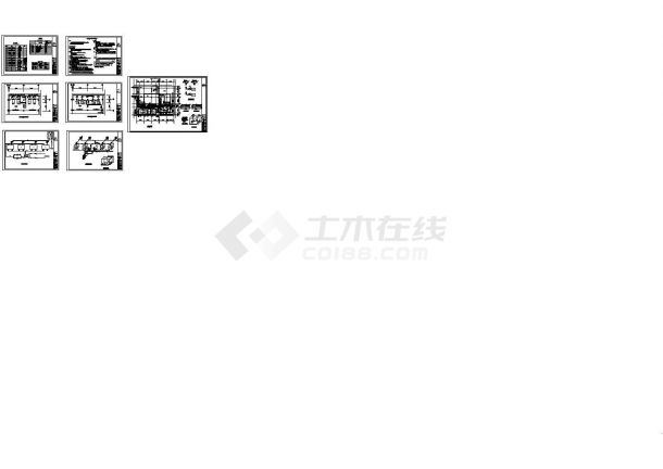 许昌市某大厦采暖电热锅炉房施工设计图-图一