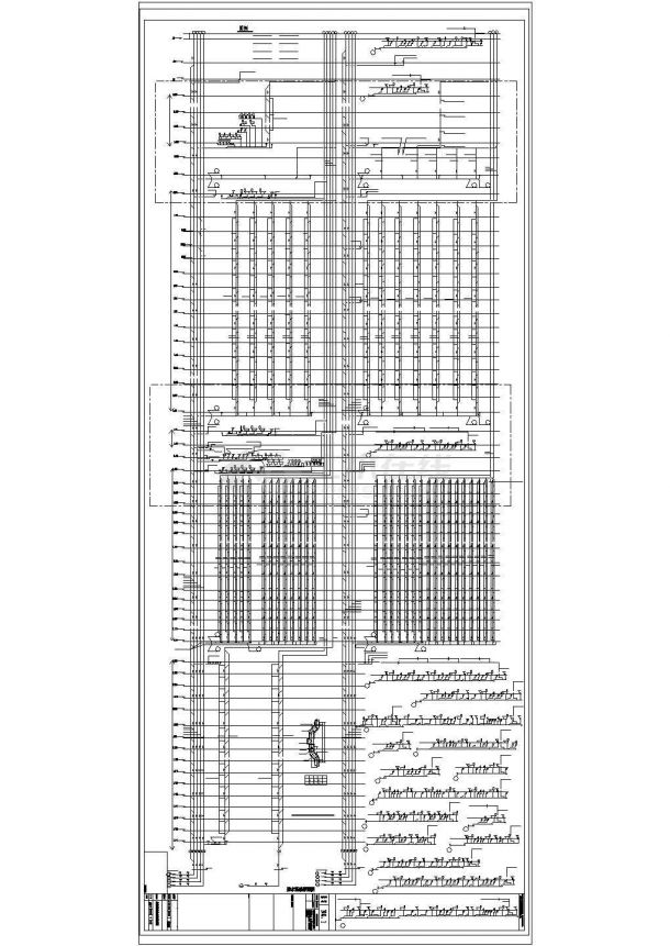 [江苏]67层商业楼给排水cad施工图（气体灭火系统）-图二