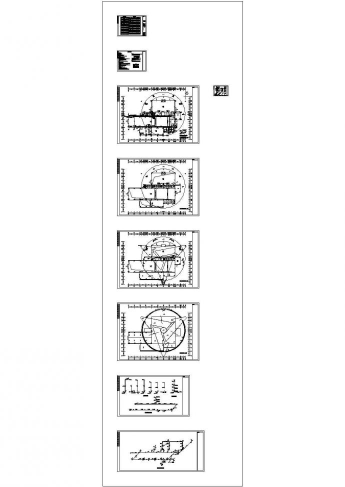 山东某机械公司厂房给排水施工图设计cad施工图设计_图1